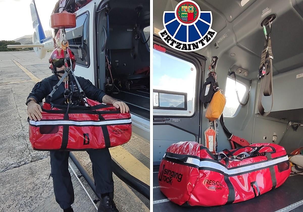 Así es la 'Baby Rescue' que la Ertzaintza acaba de incorporar a sus rescates