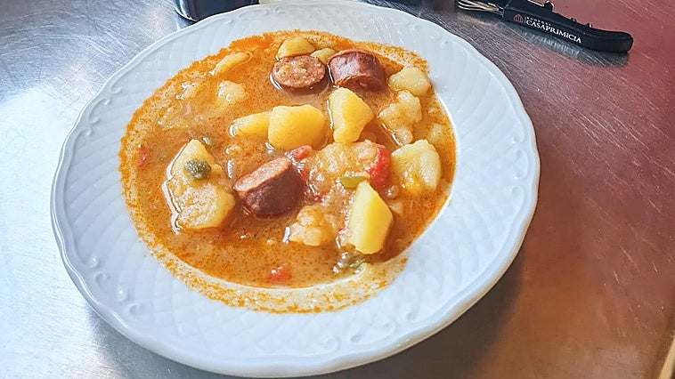 El restaurante con vocación riojana en el edificio más antiguo de Laguardia