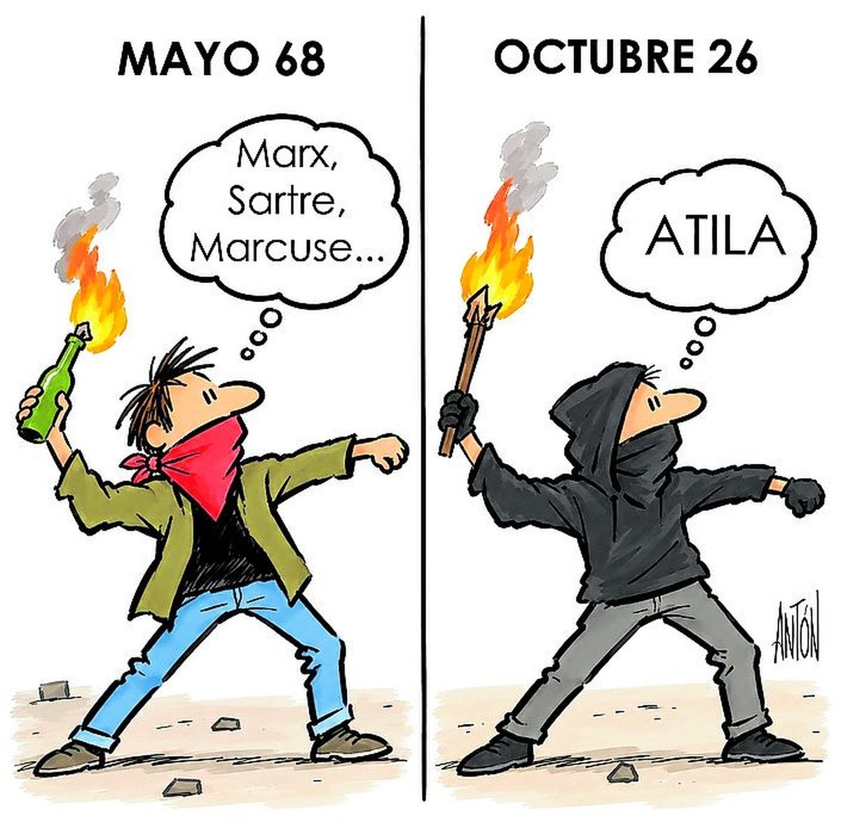 La viñeta de Antón