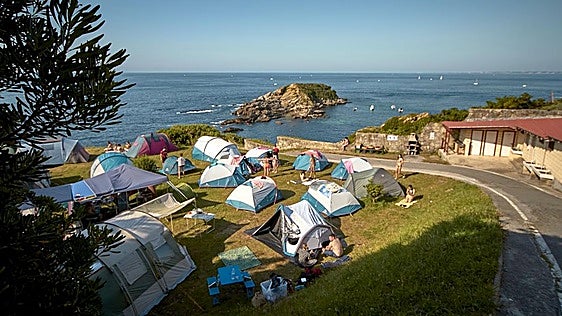 Cinco campings en Euskadi con las mejores vistas al mar