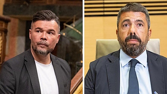 Rufián, a Mazón: «Me jode verle con tan buena cara, tan moreno... Usted solo merece celda»