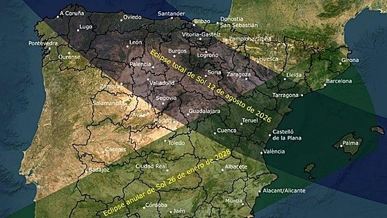 Trenes, aviones, barcos y hasta drones: el impacto del eclipse total de sol en el transporte