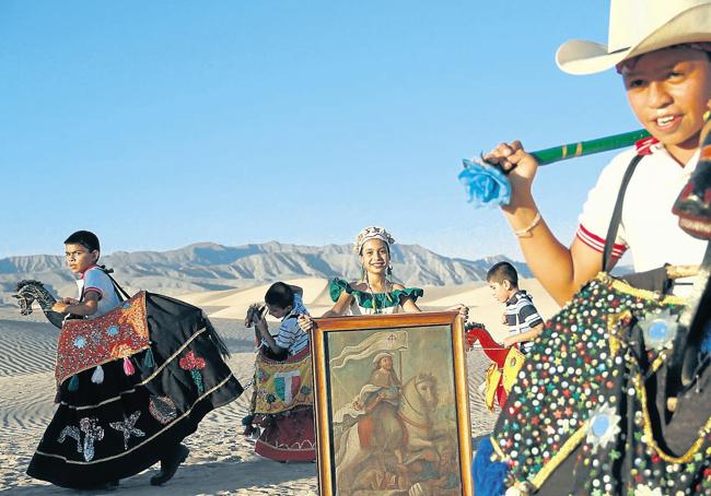 Imagen turística de las Dunas de Bilbao, en México.