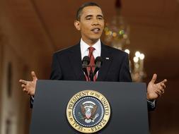 El presidente de EE.UU, Barack Obama en una conferencia en la Casa Blanca. / Reuters