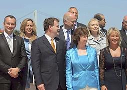 El Grupo de Contacto reconoce al Consejo Nacional de Transición como «autoridad gubernamental legítima»