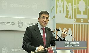 El lehendakari, Patxi López. / Archivo