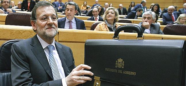 Mariano Rajoy, en la sesión de control al Senado. /Foto: Efe | Vídeo: Atlas