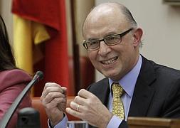 Cristóbal Montoro, durante su comparecencia. / Foto: ernando Alvarado (Efe) | Vídeo: Europa Press