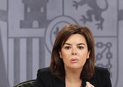 Soraya Sáenz de Santamaria. / Paco Campos (Efe)