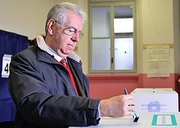 Mario Monti, el gran derrotado en los comicios. / Gabriel Bouys (Afp)