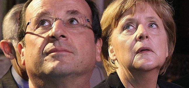 François Hollande y Angela Merkel. / Archivo