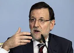 El presidente del Gobierno, Mariano Rajoy./ Efe