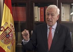 El ministro español de Exteriores, José Manuel García-Margallo. / Efe