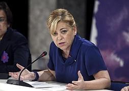 La vicesecretaria general y candidata socialista al Parlamento Europeo, Elena Valenciano. / Efe