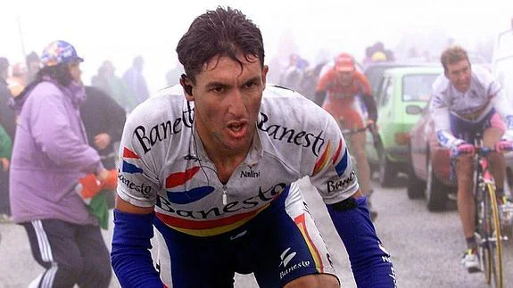El 'Chava' Jiménez, en el Giro de Italia. 