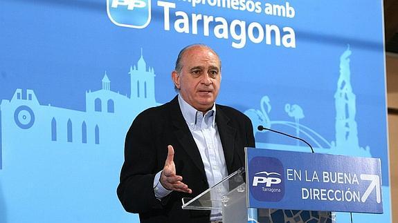 El ministro del Interior, Jorge Fernández Díaz. 