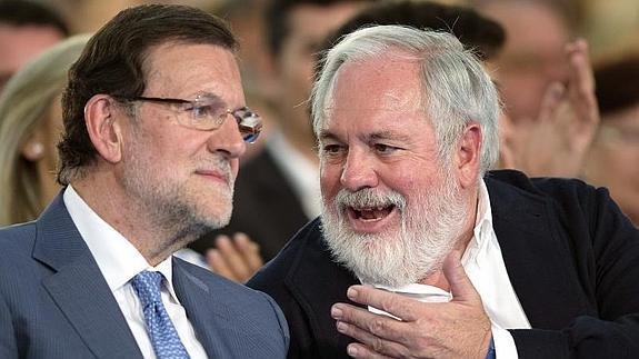 Rajoy, junto a Cañete en Málaga 