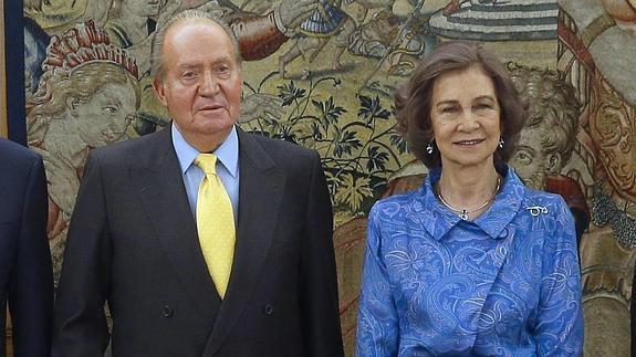Don Juan Carlos y doña Sofía.