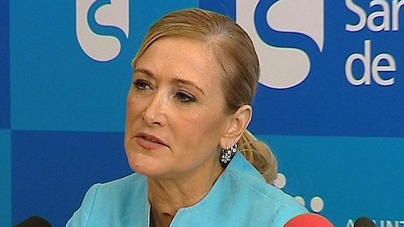 Cristina Cifuentes. 