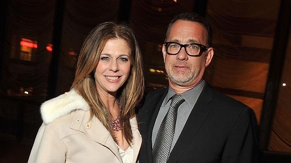 Tom Hanks y Rita Wilson. 