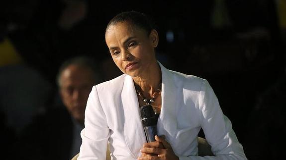 Marina Silva, tras su derrota 