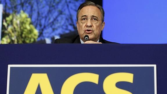 Florentino Perez, presidente de ACS. 