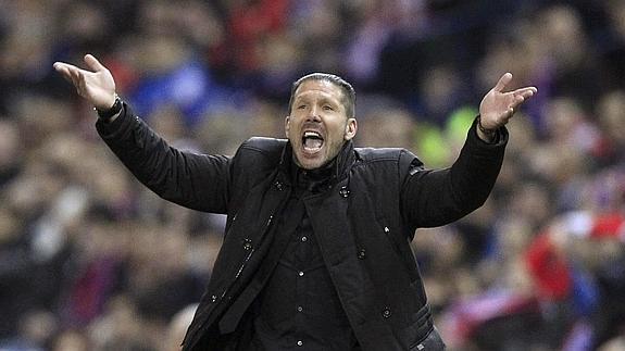 Simeone recuerda que «nuestra liga son Valencia y Sevilla»