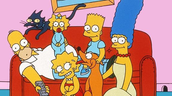 La familia Simpson.