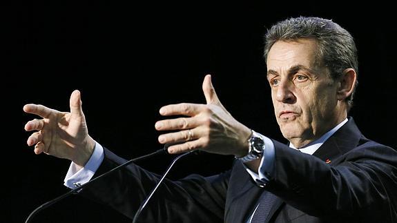El expresidente francés Nicolas Sarkozy. 