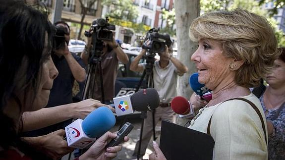 Esperanza Aguirre.