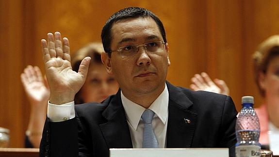 El primer ministro rumano, el socialdemócrata Victor Ponta.