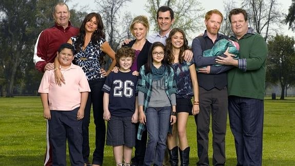 La peculiar familia de 'Modern Family'.