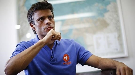 Leopoldo López, en una imagen de archivo. 