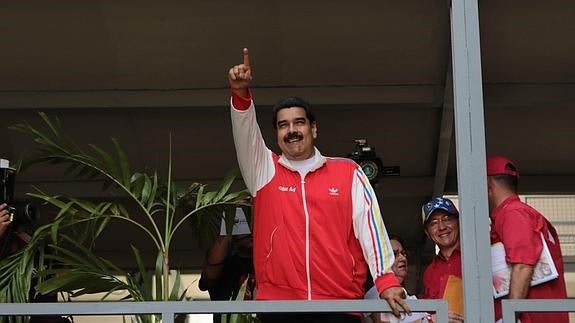 El presidente de Venezuela Nicolás Maduro.