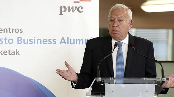 El ministro de Exteriores, José Manuel García-Margallo. 