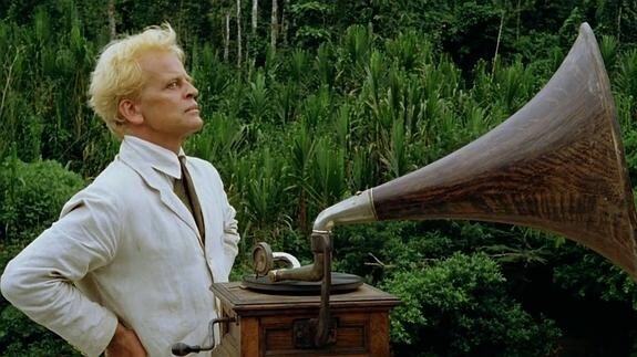 Klaus Kinski, en una secuencia de 'Fitzcarraldo'.