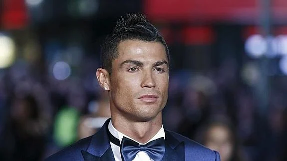 Cristiano Ronaldo, durante la presentación de su película. 
