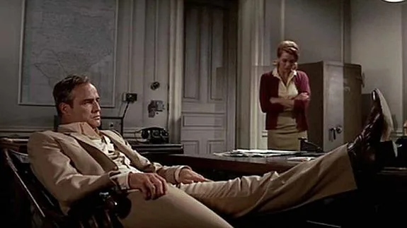 Marlon Brando, en una escena de la película.