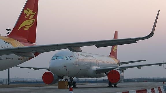 Un Airbus A-320.