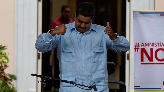 El presidente de Venezuela, Nicolás Maduro. 