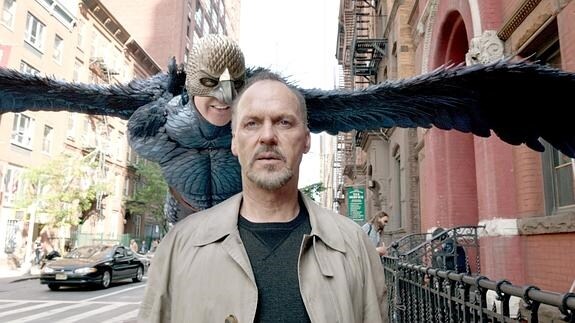 Michael Keaton, en una secuencia de 'Birdman'.