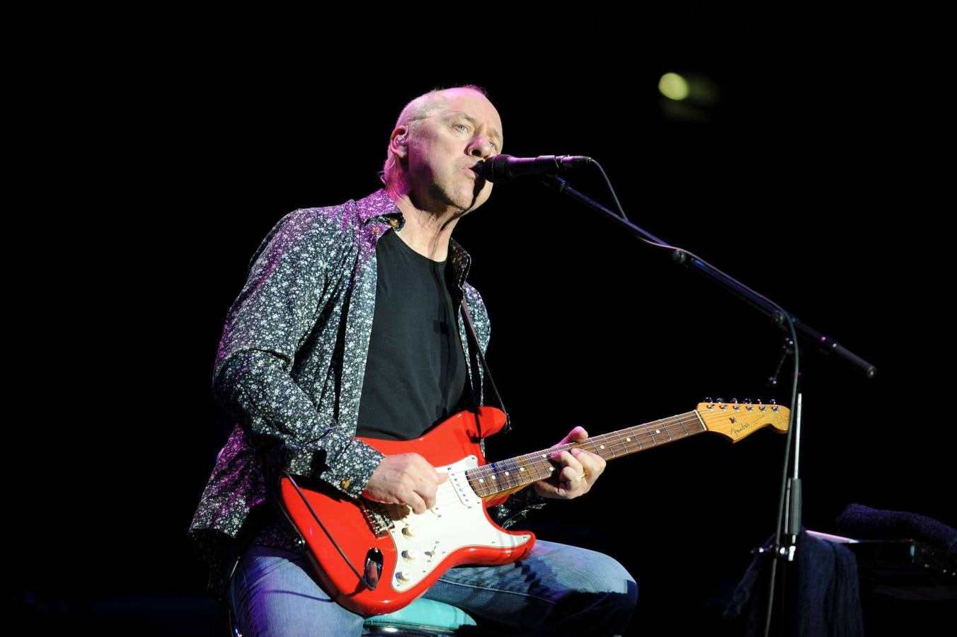 Knopfler, en un concierto en Bilbao.