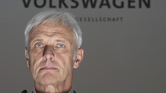 Matthias Müller, presidente de Volkswagen.