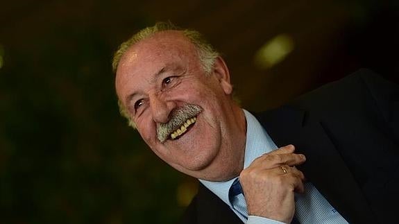 Vicente del Bosque, seleccionador español. 