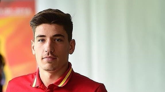 Héctor Bellerín, defensa del Arsenal y de la selección española. 