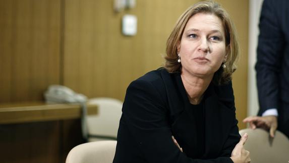 Tzipi Livni, exministra israelí de Asuntos Exteriores. 