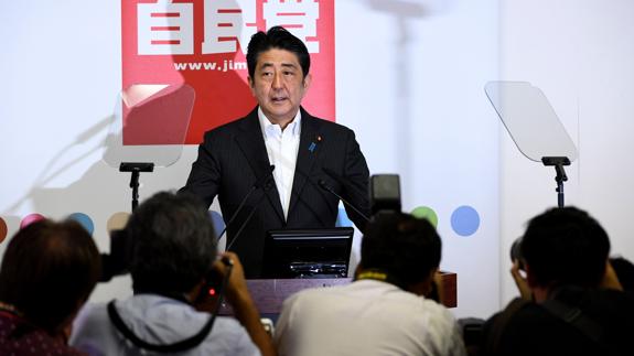 El primer ministro nipón, Shinzo Abe.