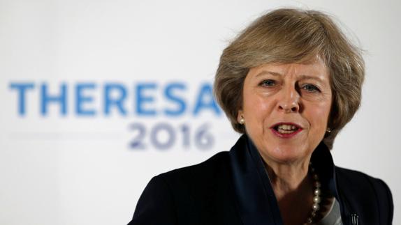 La candidata a suceder a David Cameron, Theresa May.