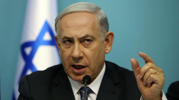 Benjamín Netanyahu, primer ministro israelí. 