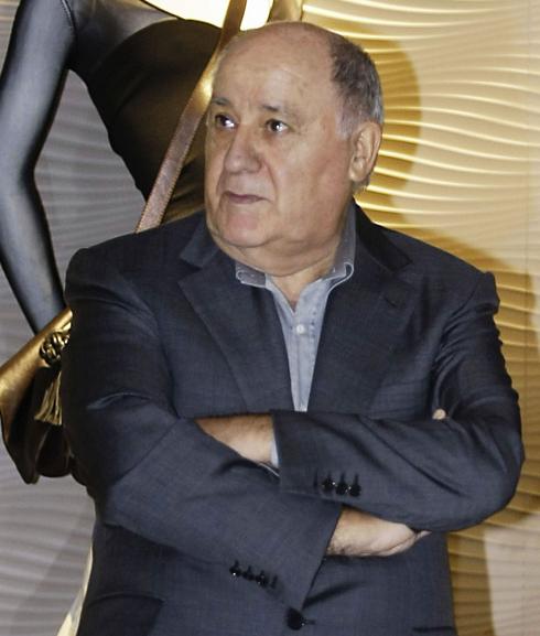 Amancio Ortega, dueño de Inditex.